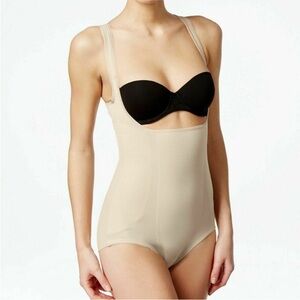 NWOT Miraclesuit Women's Shape Away Open Bust Bodysuit size 2X plus size